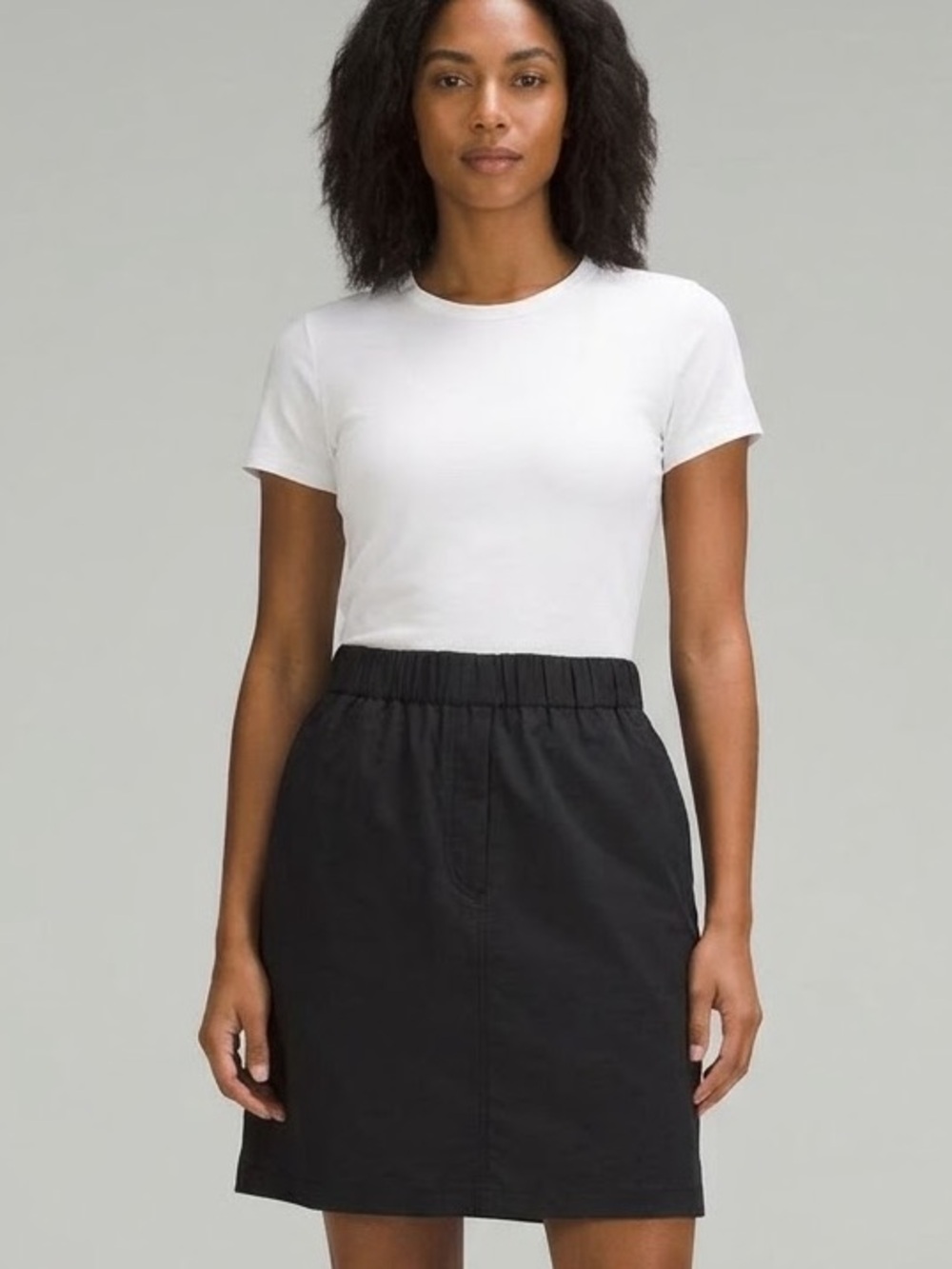 Women's Jcrew Black Pull-On Skirt Size 8